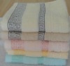 100% cotton jacquard towel for gift