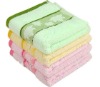 100% cotton jacquard towel with border