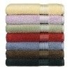 100% cotton jacquard towels with dobby border