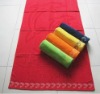 100% cotton jacquard velour beach towel