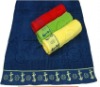 100% cotton jacquard velour beach towel