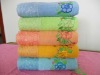 100% cotton jacquared with lace bath towel