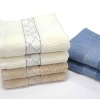 100% cotton jaquard CM towel