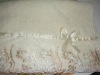 100% cotton kawaii lace towel