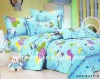 100% cotton kids cartoon printed bedding set