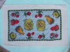 100% cotton kitchen towel with fruit