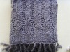 100% cotton knitted & 100% acrylic knitted blanket & throw