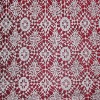 100% cotton lace embroidery fabric for wedding dress