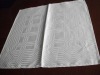 100% cotton lattice airline table napkin