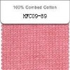 100% cotton melange yarn