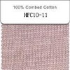 100% cotton melange yarn