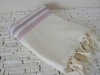 100% cotton or viscose yarn dyed Hammam Towel