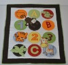 100% cotton patchwork baby quilt high quality