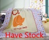 100% cotton patchwork baby quilt set high quality