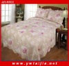 100%cotton patchwork in border and reactive dye printing 3pcs bedding set