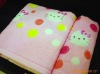 100% cotton pattern comfortable bath towels