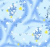 100% cotton patterned muslin fabric material