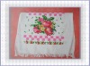 100% cotton pigment/color dyed printed kitchen towel