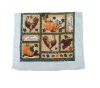100% cotton pigment print tea towel for high quality