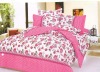 100% cotton pigment printed bedding set