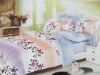 100% cotton pigment printing 4pc bedding set