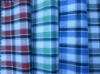 100%cotton plaid fabric for man's shirt