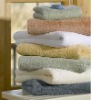 100% cotton plain colored hotel bath towel