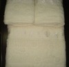 100%cotton plain dyed  bath towel