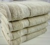 100%cotton plain dyed bath towel