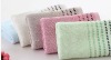 100% cotton plain dyed face towel