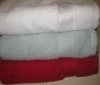 100% cotton plain dyed jacquard bath towel