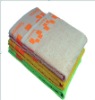 100% cotton plain dyed jacquard bath towel