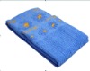 100% cotton plain dyed jacquard bath towel