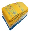 100% cotton plain dyed jacquard bath towel