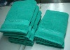 100%cotton plain-dyed satin embroidery bath towel