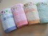 100% cotton plain embroidery towel