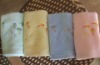 100% cotton plain face towel with embroidery