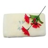 100% cotton plain gift towel with embroidery