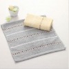 100% cotton plain hand towel with solid color