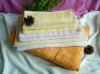 100% cotton plain hotel towel set