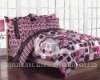 100%cotton plain printed bedding