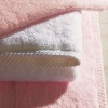 100% cotton  plain solid towel