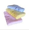 100 cotton plain towel with embroidery