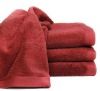 100% cotton plain weave colorful bath towel