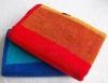 100%cotton plain weave multicolor bath towel