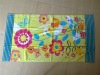 100% cotton plant reactive printed beach towel