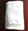 100%cotton platinum plain-dyed hotel face towel
