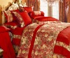 100% cotton print bed sheet sets