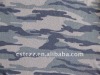 100% cotton printed 1x1 rib fabric