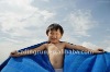 100% cotton printed Hooded beach towel for kids